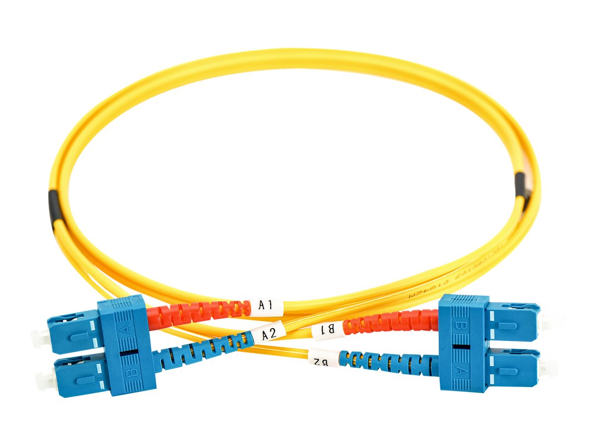 DIGITUS LWL Patchkabel SC -> SC 1.00m Singlemode Duplex OS2