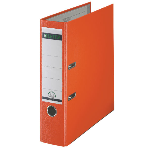 LEITZ 1010 Ordner orange Kunststoff 8,0 cm DIN A4, 1 St