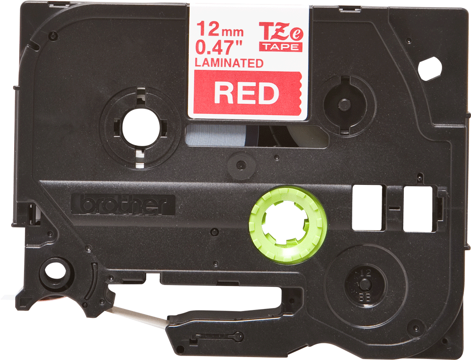 TZE435 BROTHER PT Schriftband 12mm rot