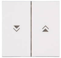 KOPP S-Wippe mit Pfeilsymbol HK07 reinweiss KOPP S-Wippe mit Pfeilsymbol HK07 reinweiss