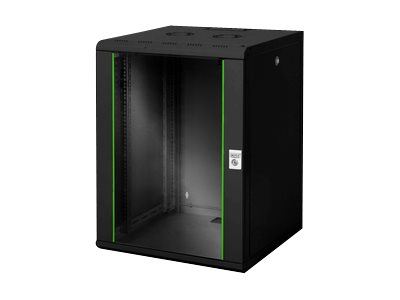 DIGITUS 16HE Wandgehaeuse Unique 820x600x600mm Farbe Schwarz RAL 9005