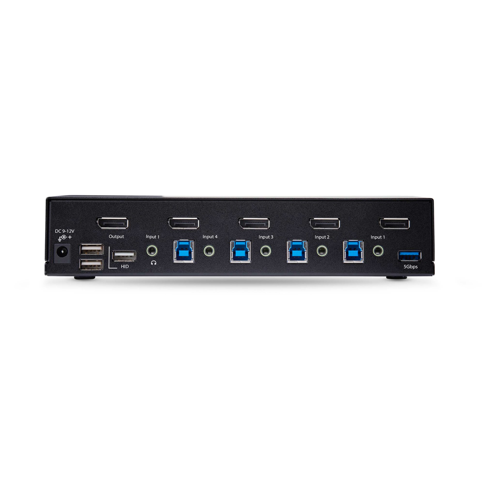 STARTECHCOM 4Port 8K KVMSwitch DisplayPort 14 8K 60Hz 4K 144Hz DP 14 2x USB 30 Ports 4x USB 20 Ports KVM DisplayPort