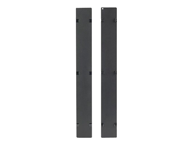 APC Rack cable management panel cover Black 42U TAA Compliant pack of 2