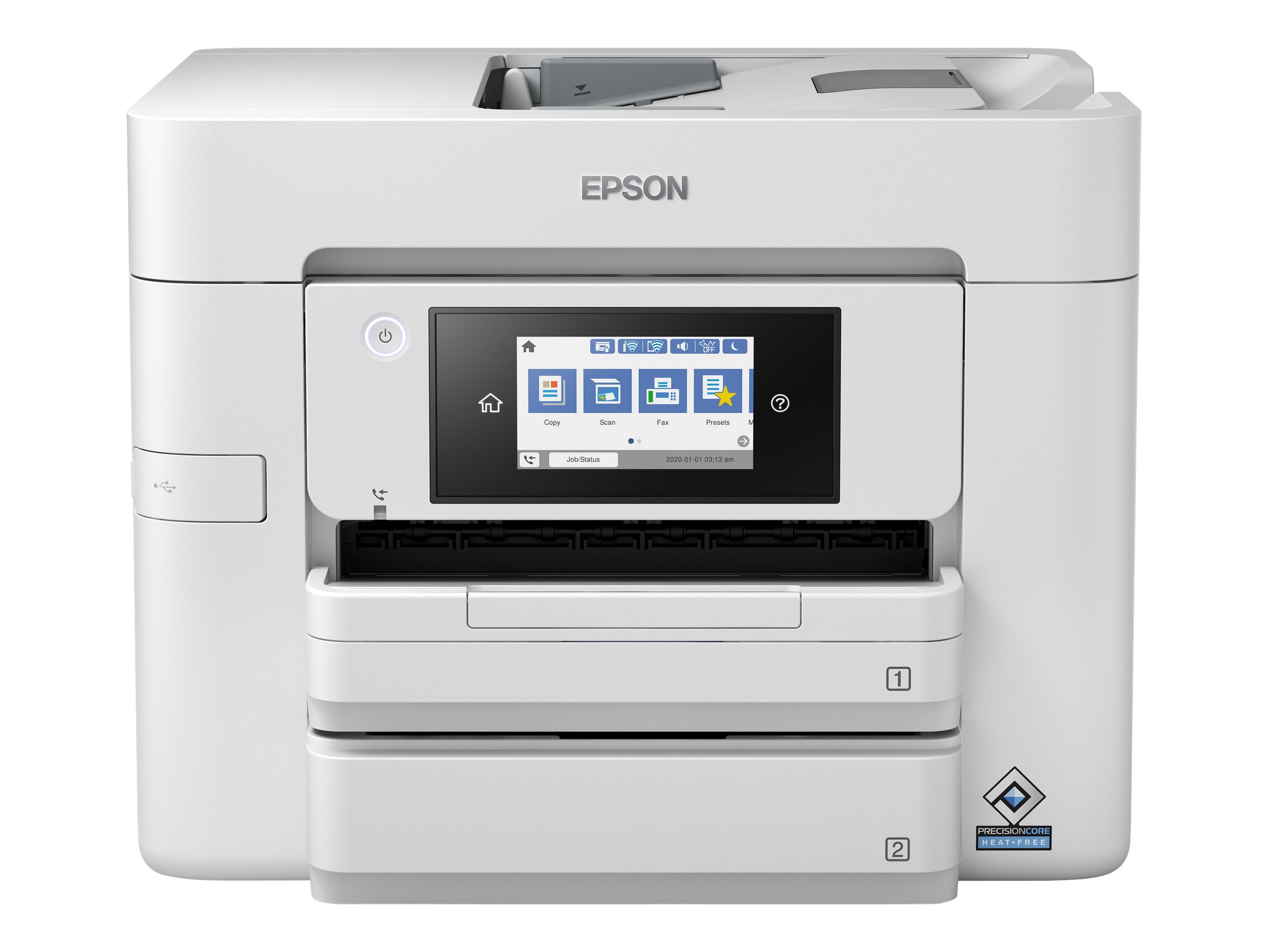 EPSON WorkForce Pro WF-C4810DTWF 4 in 1 Tintenstrahl-Multifunktionsdrucker grau