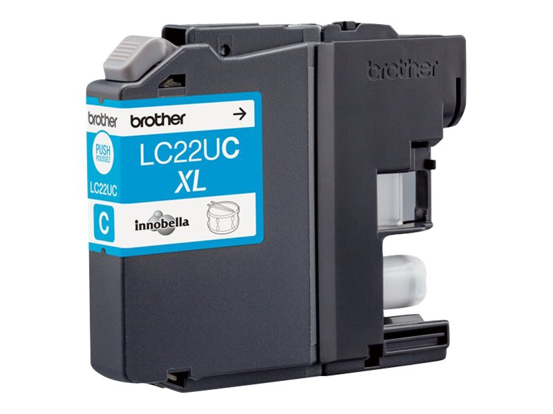 LC22UC BROTHER MFC Tinte cyan 1200Seiten