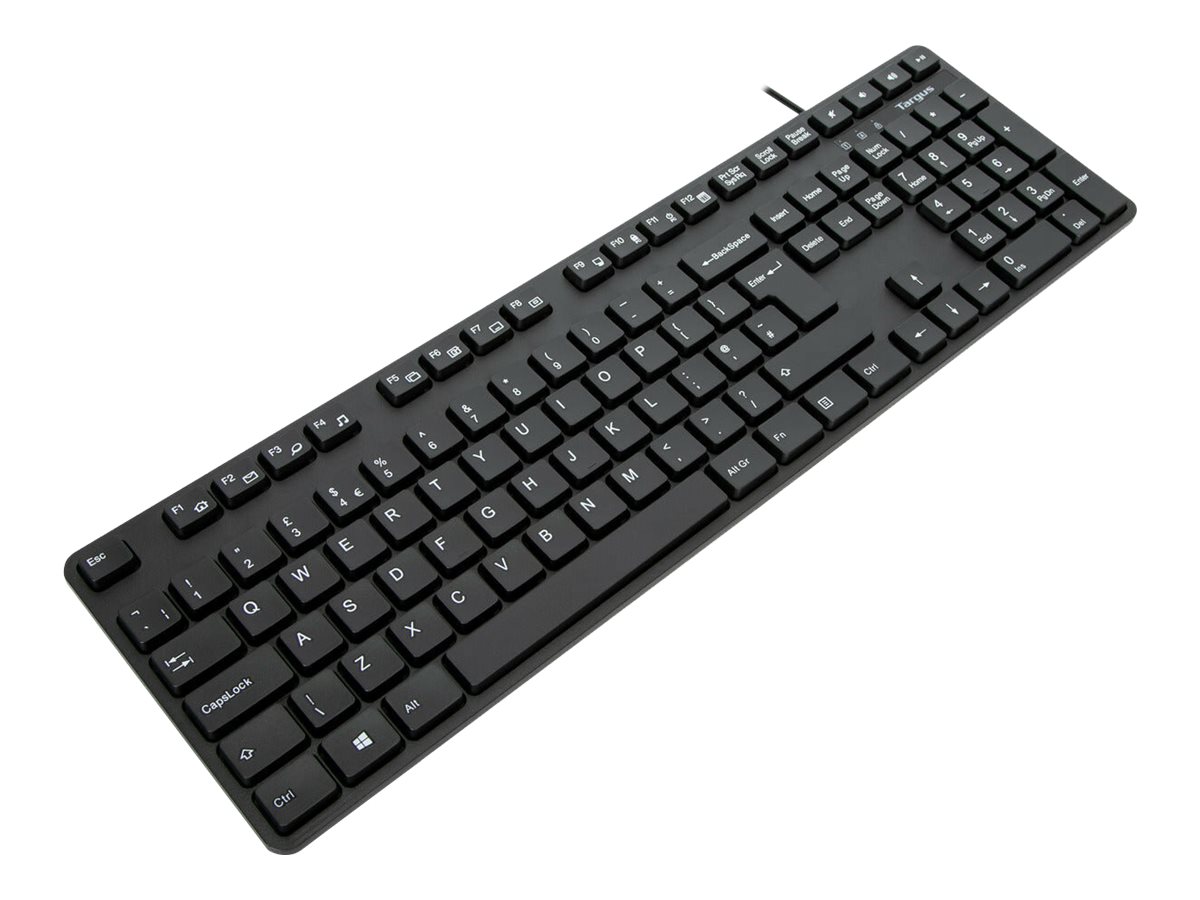 Antimicrobial USB Wired Keyboard - UK Layout *EOL