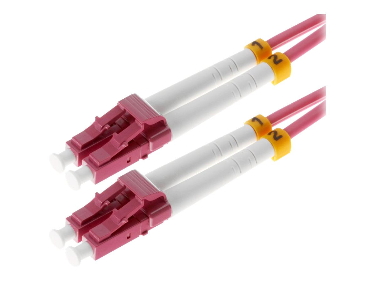 helos LWL Patchkabel LC/LC Duplex 50/125µm OM4 erikaviolett 3,0m helos LWL Patchkabel LC/LC Duplex 50/125µm OM4 erikaviolett 3,0m