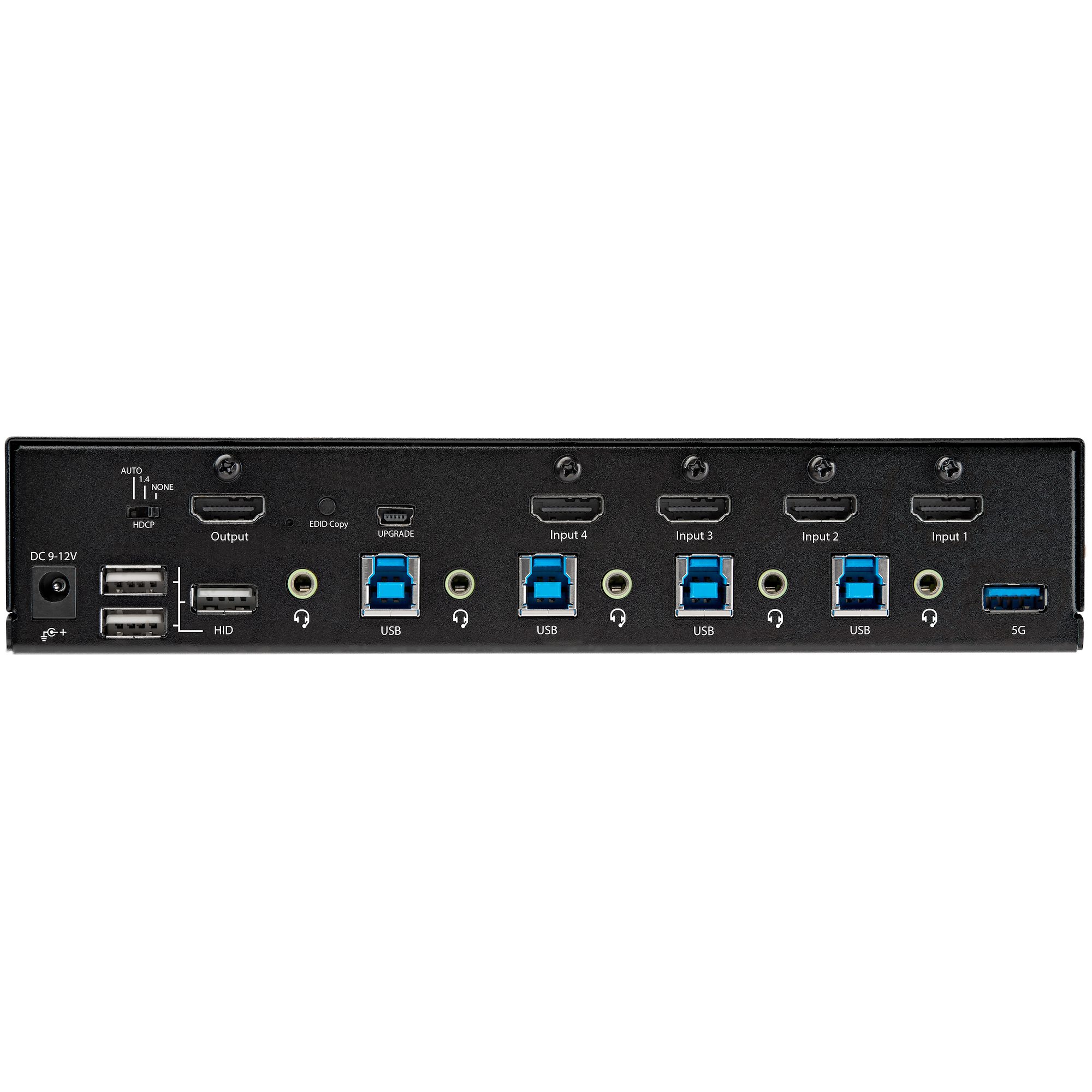 STARTECHCOM 4 Port HDMI KVMSwitch 4K 60Hz Ultra HD HDR HDMI 20 KVM Umschalter HDCP 22 EDID Audio
