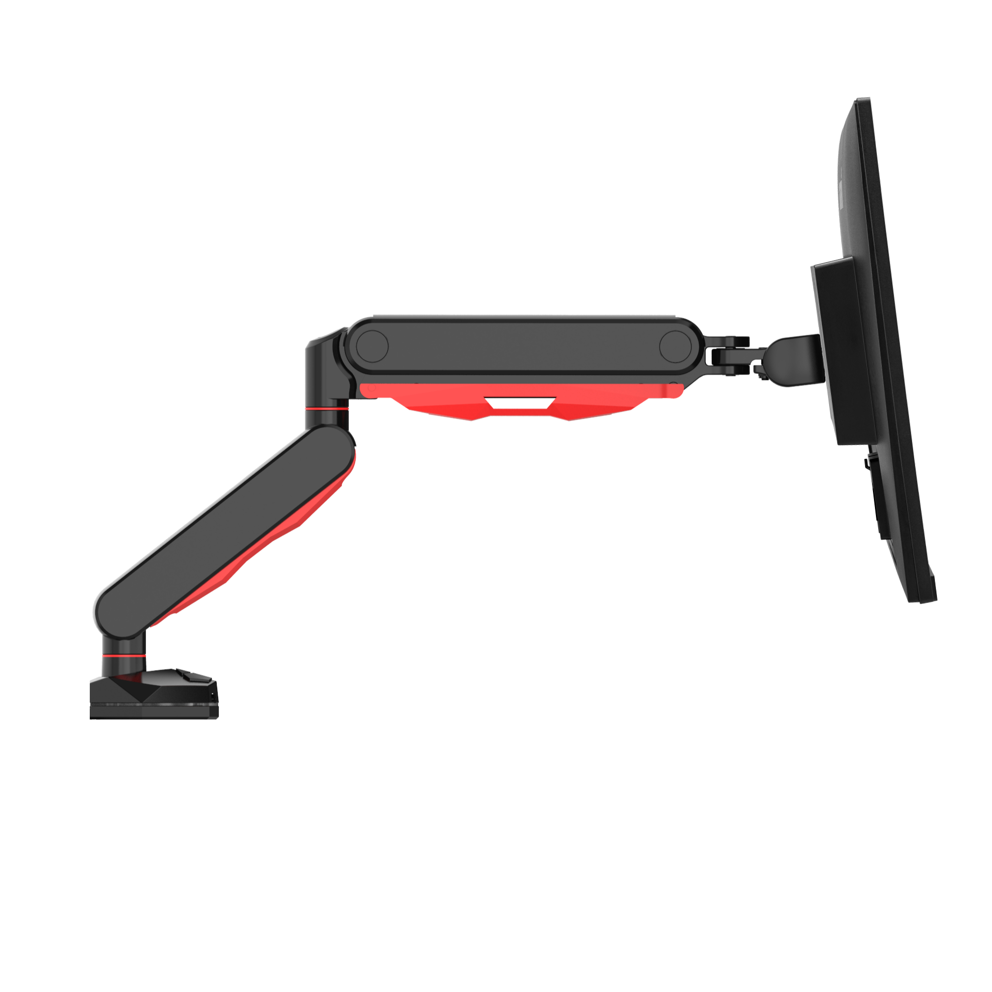 IIYAMA DSG3001CR1 Gaming desk mount for single monitor with height adjustable VESA 75x75 or 100x100mm USB ports