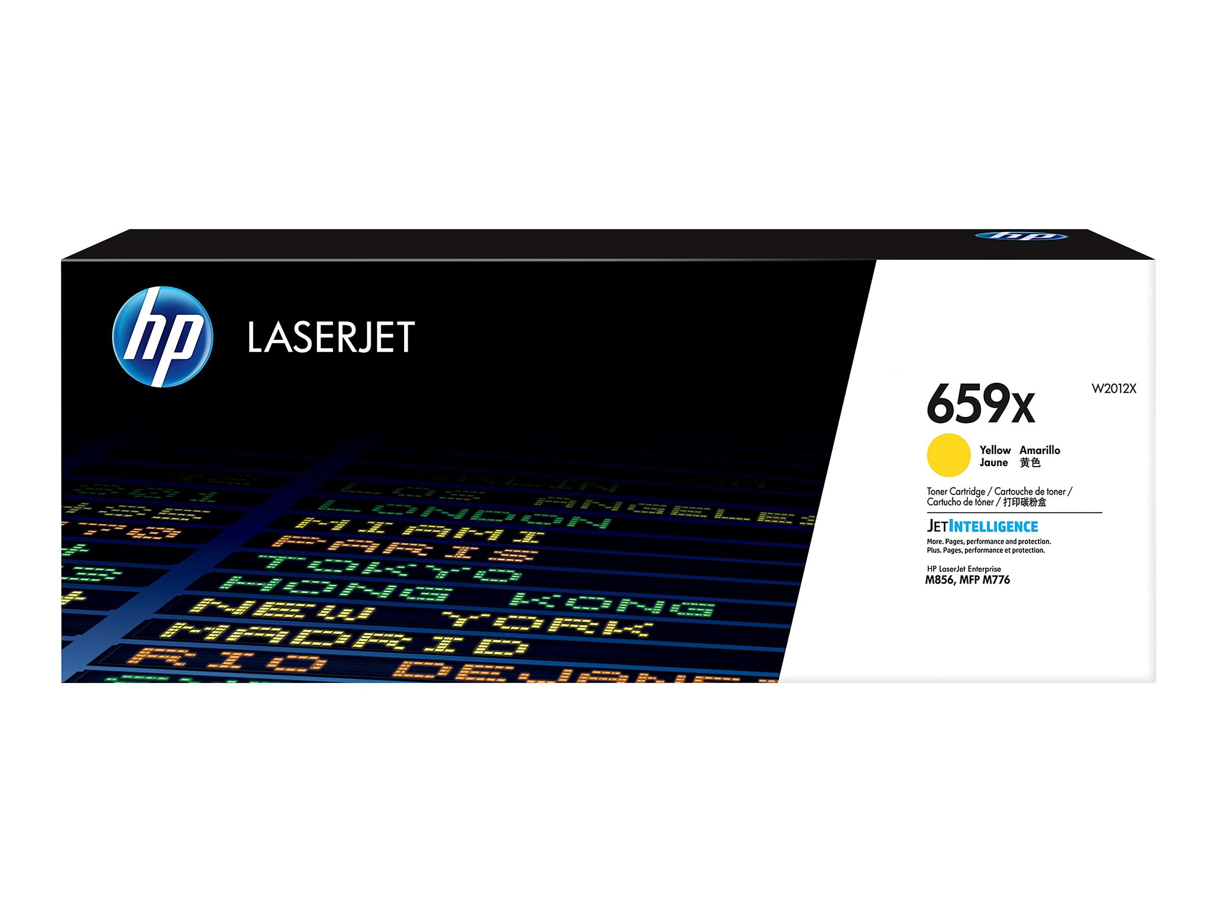 HP 659X High Yield Yellow Original LaserJet Toner Cartridge HP 659X High Yield Yellow Original LaserJet Toner Cartridge