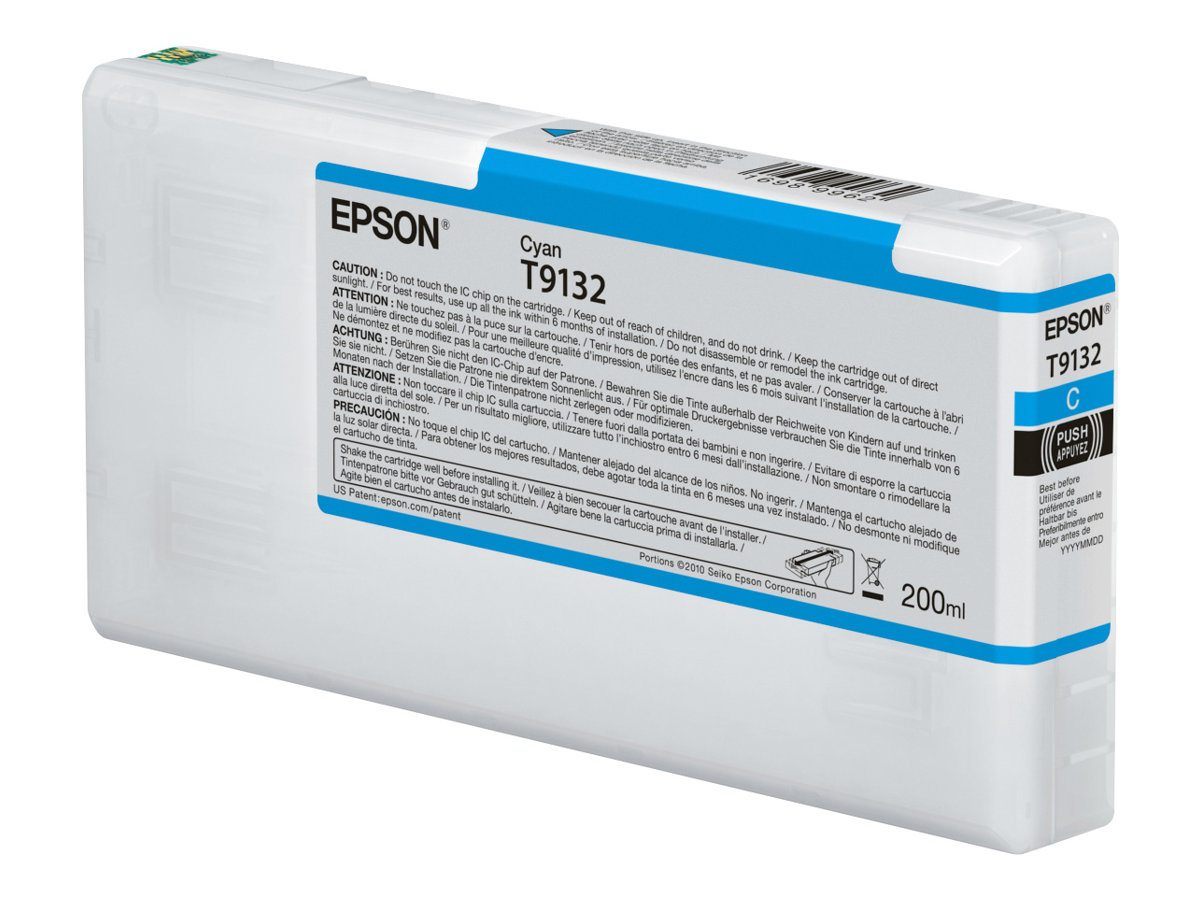 C13T913200 EPSON SC Tinte cyan 200ml C13T913200 EPSON SC Tinte cyan 200ml