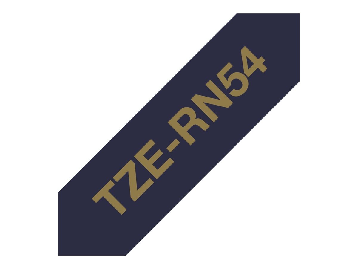 Brother TZe-Rn54 Gold auf Marineblau