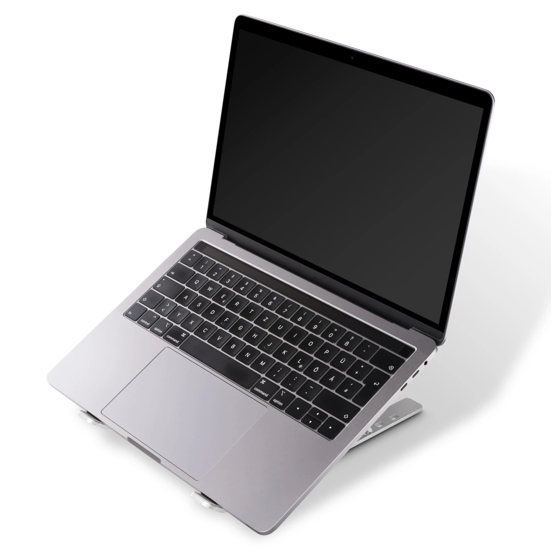 Hama Laptop-Stand Aluminium 6‑stufig neigbar silber