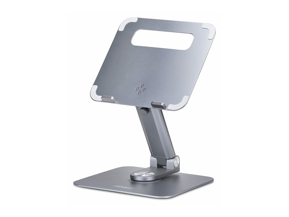 STARTECHCOM Ergonomischer Hoehenverstellbarer Laptopstaender DrehNeigbar Tragbar LaptophalterungNotebookstaender bis 5kg