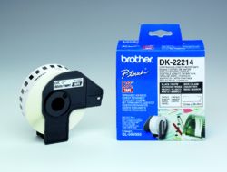 DK22214 BROTHER PT QL550 ETIKETTEN WEISS