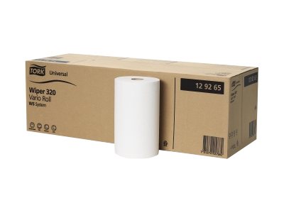 10 TORK Putztuchrollen Universal 320 2-lagig hochweiÃ, 200 BlÃ¤tter