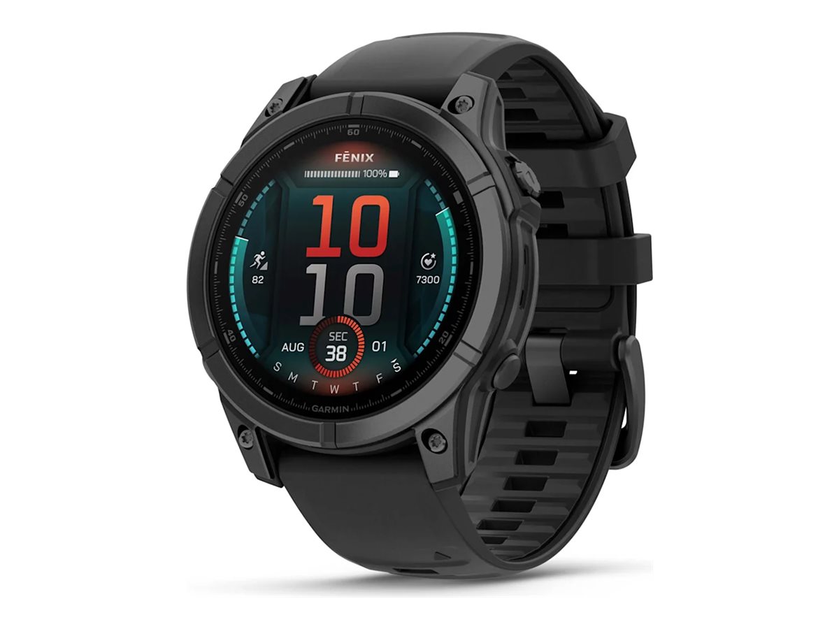 GARMIN fēnix E 47 mm Smartwatch schwarz, schiefergrau GARMIN fēnix E 47 mm Smartwatch schwarz, schiefergrau
