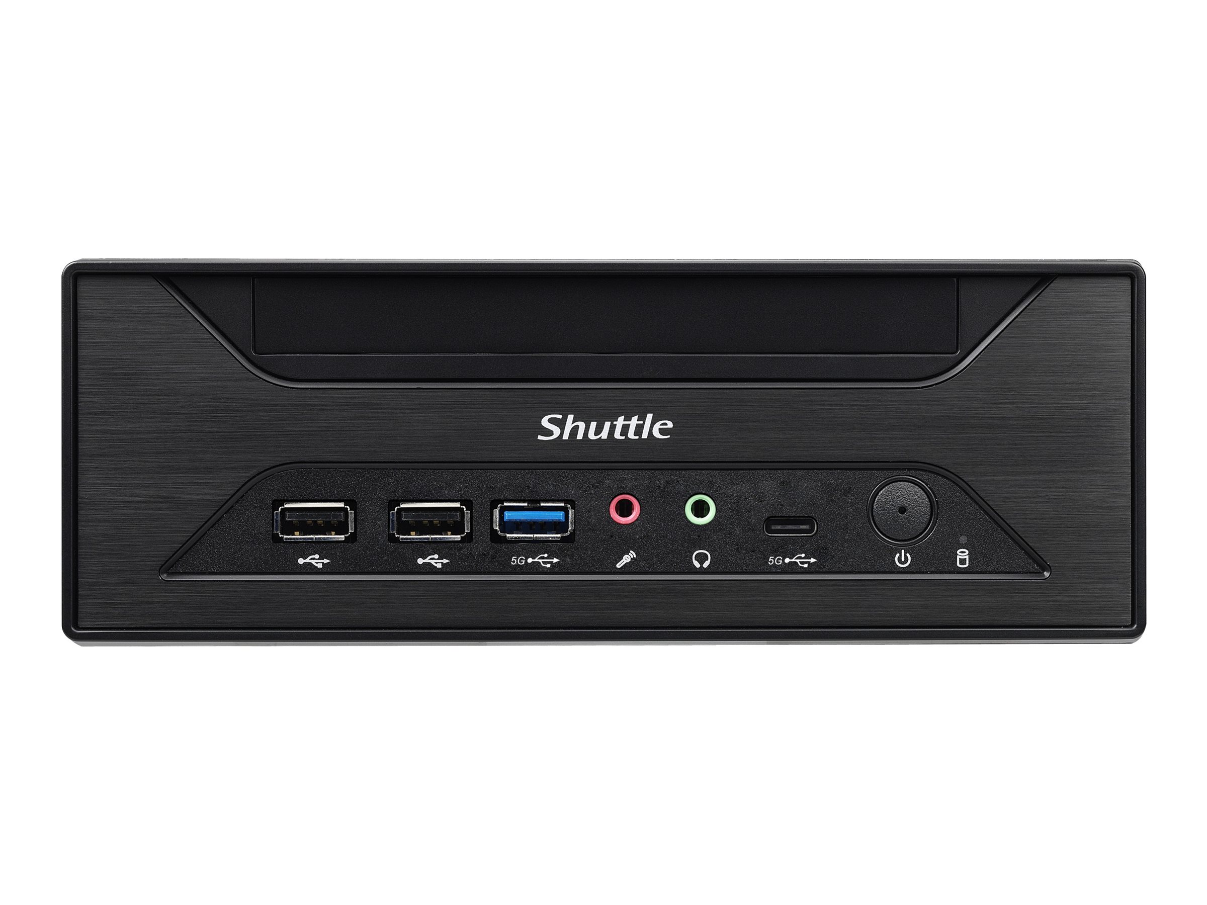 SHUTTLE Barebone XPC slim XH610 LGA1200 2xSODIMM DDR4 2xM.2 3xSATA 1xHDMI 1xDP 1xVGA Black