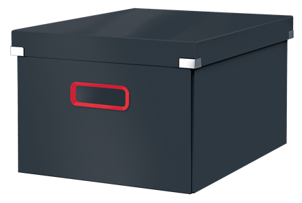 LEITZ Click Store Cosy Aufbewahrungsbox 18,5 l grau 28,1 x 37,0 x 20,0 cm, 1 St