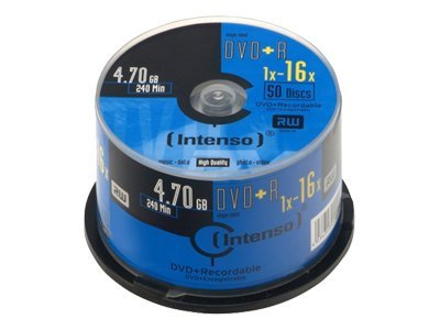50 Intenso DVD+R 4,7 GB 50 Intenso DVD+R 4,7 GB