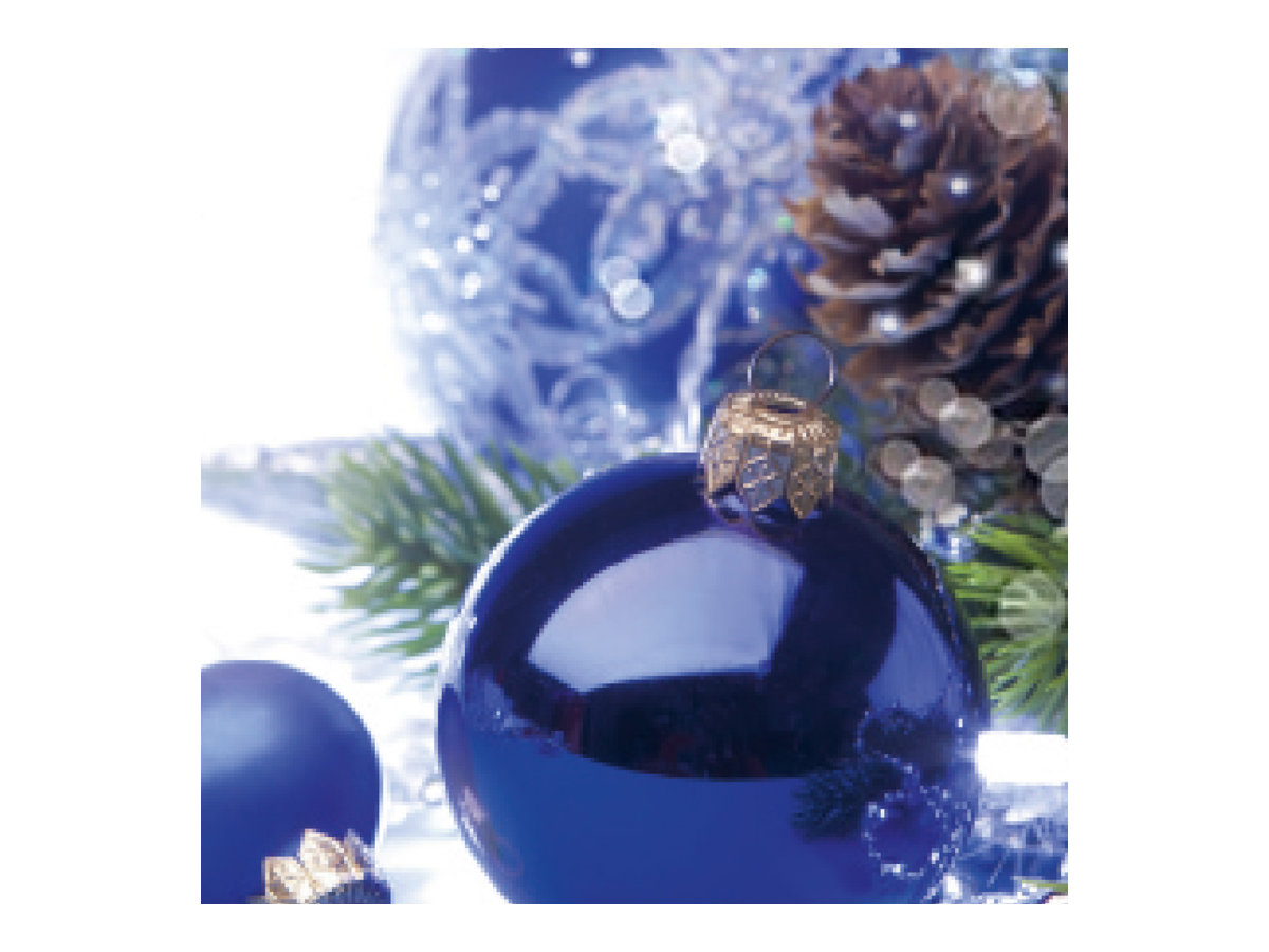 50 SIGEL Weihnachtsbriefumschlaege Blue Harmony DIN lang ohne Fenster