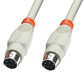 LINDY PS/2 Kabel 1m m/m, geschirmt Anschlusskabel vergossen LINDY PS/2 Kabel 1m m/m, geschirmt Anschlusskabel vergossen