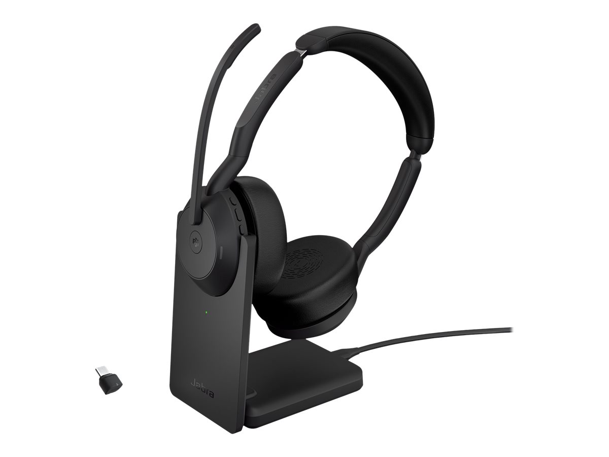 Jabra Evolve2 55 MS Stereo mit Link380c/390c u. faltbare LS Jabra Evolve2 55 MS Stereo mit Link380c/390c u. faltbare LS
