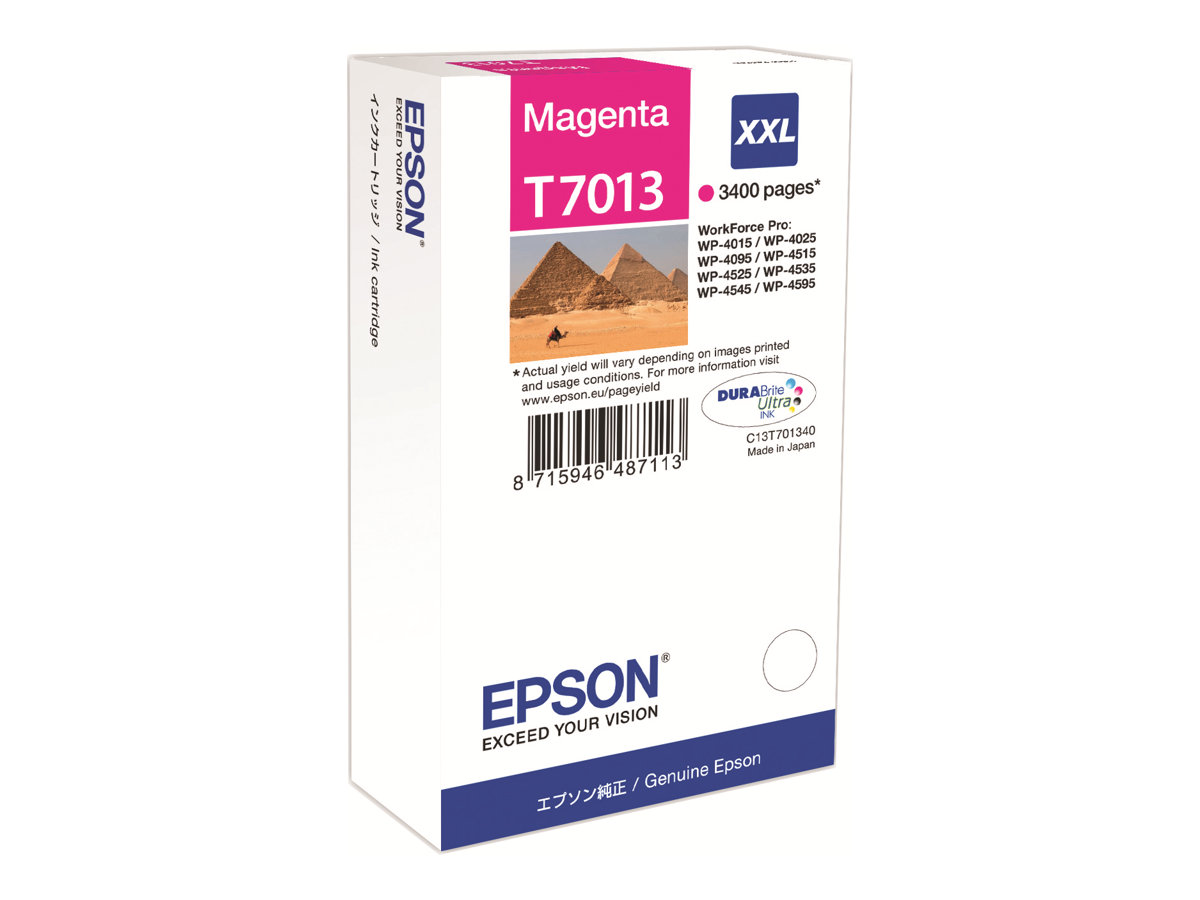 C13T70134010 EPSON WP Tinte magenta EHC C13T70134010 EPSON WP Tinte magenta EHC