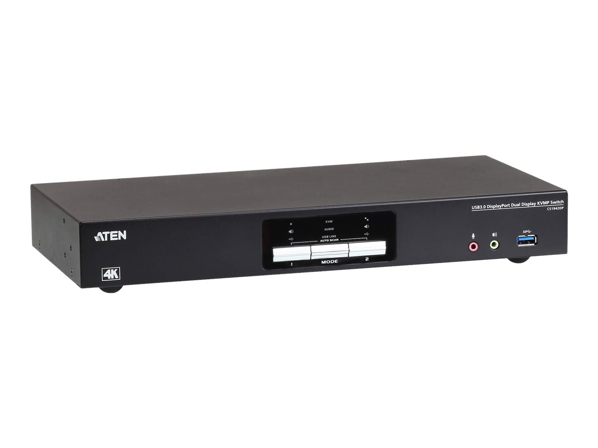 ATEN CS1942DP 2-Port USB 3.0 4K DP KVM