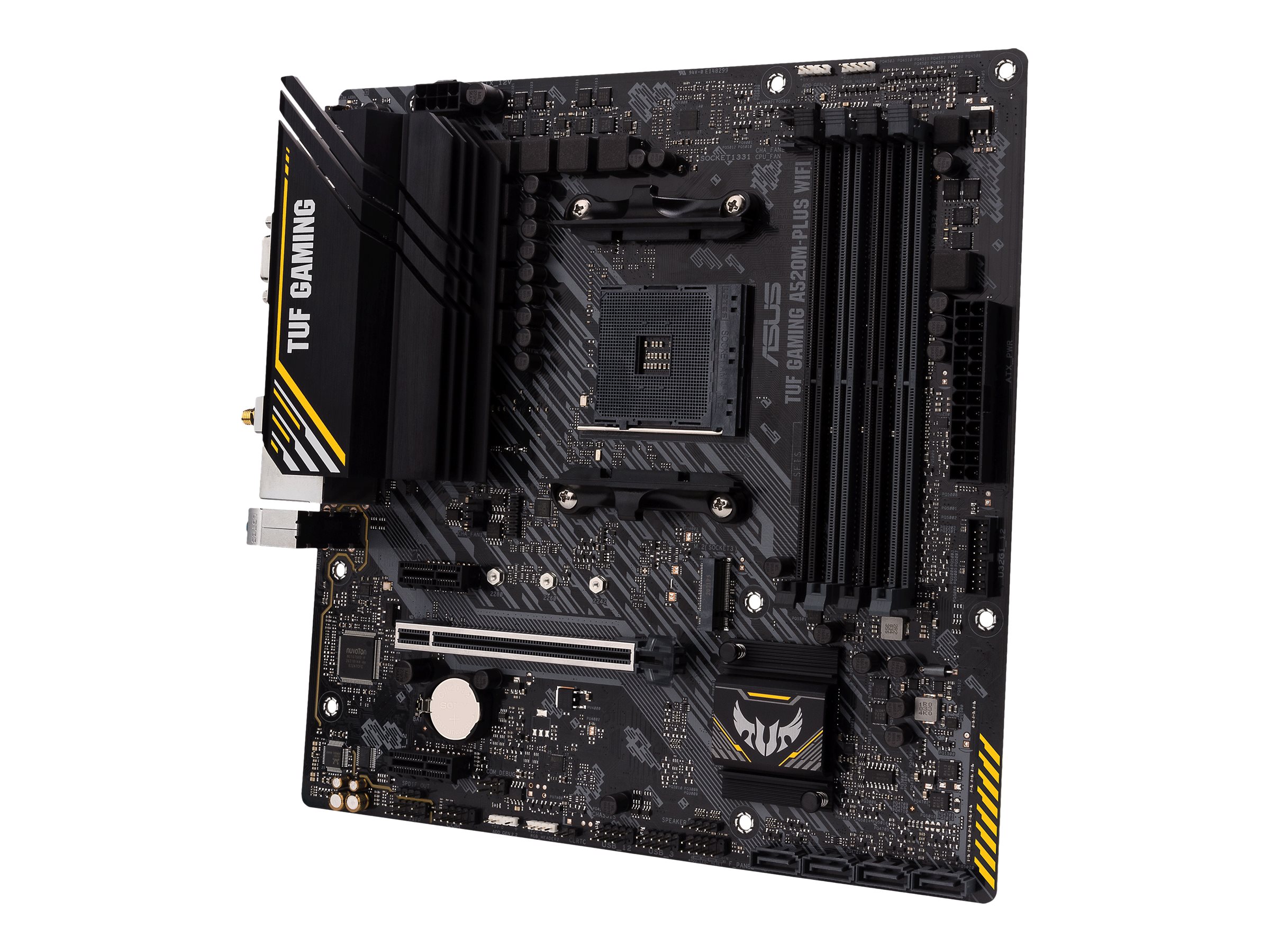 ASUS TUF GAMING A520M-PLUS WIFI AMD A520 microATX 4DDR4