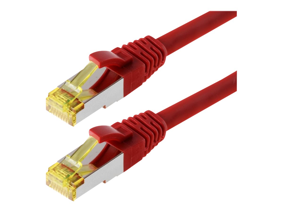 helos Patchkabel Cat 6a SFTP RJ45 rot 30m AWG267 LSZH GHMT