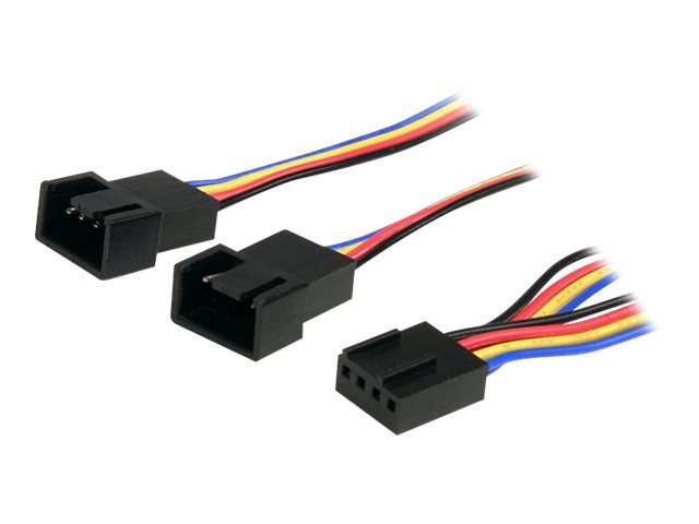 STARTECH.COM 12in 4 Pin Fan Power Splitter Cable - F/M STARTECH.COM 12in 4 Pin Fan Power Splitter Cable - F/M