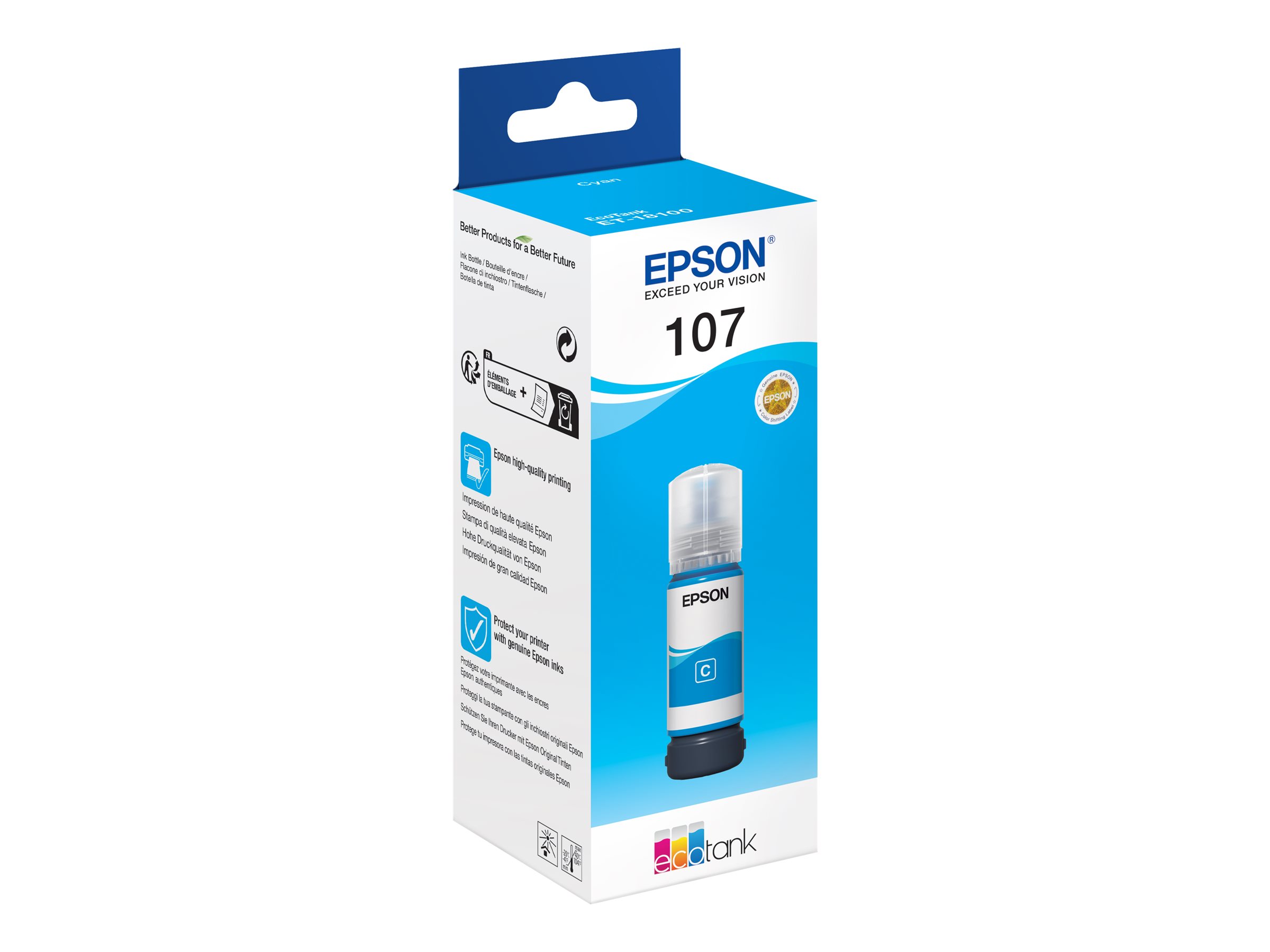 C13T09B240 EPSON 107 ET18100 EcoTank C13T09B240 EPSON 107 ET18100 EcoTank