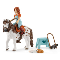 Schleich® Horse Club 42518 Mia & Spotty Spielfiguren-Set Schleich® Horse Club 42518 Mia & Spotty Spielfiguren-Set