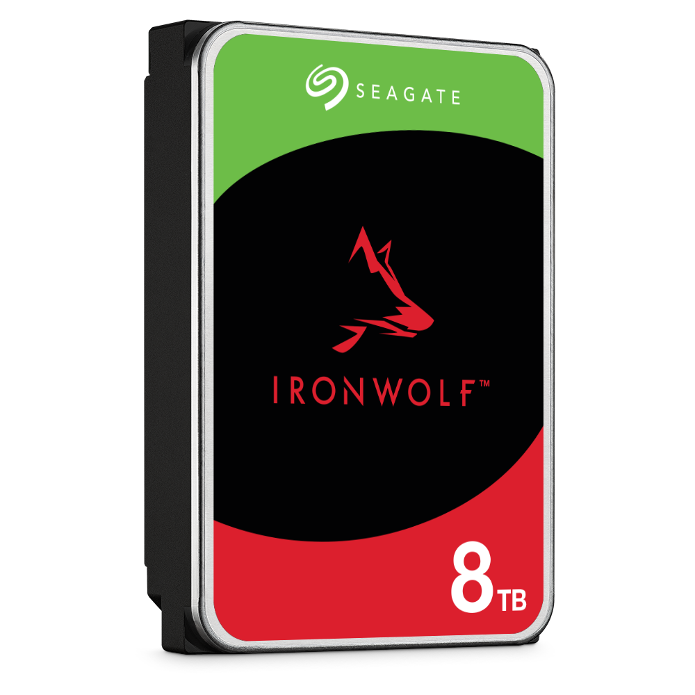 Seagate IronWolf Luft, 210 MBs, 7200 UMin 8 TB interne HDDNASFestplatte