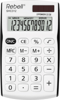 Rebell SHC312 BK Taschenrechner weiss/schwarz Rebell SHC312 BK Taschenrechner weiss/schwarz