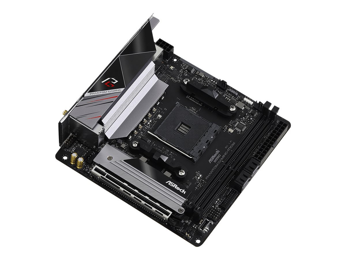 ASRock B550 Phantom Gaming-ITX/ax - Motherboard - Mini-ITX - Socket AM4 - AMD B550
