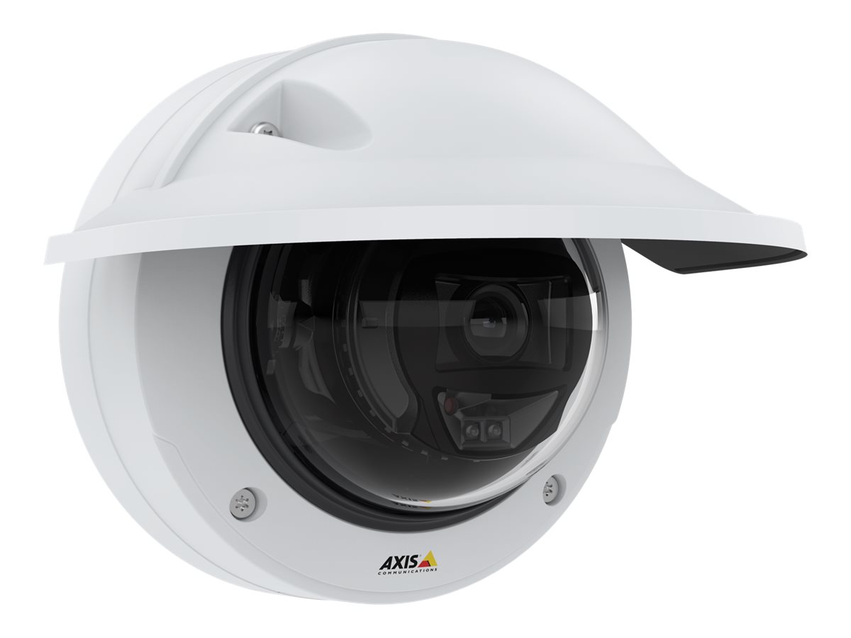 AXIS P3268-LVE Netzwerkkamera Fix Dome 4K Herausragende Bildqualität in brillanter Auflösung von 4K. Lightfinder 2.0, Forensic WDR und OptimizedIR Analysefunktionen mit Deep Learning Audio- und E/A-Anschlüsse Integrierte Cybersicherheitsfunktionen