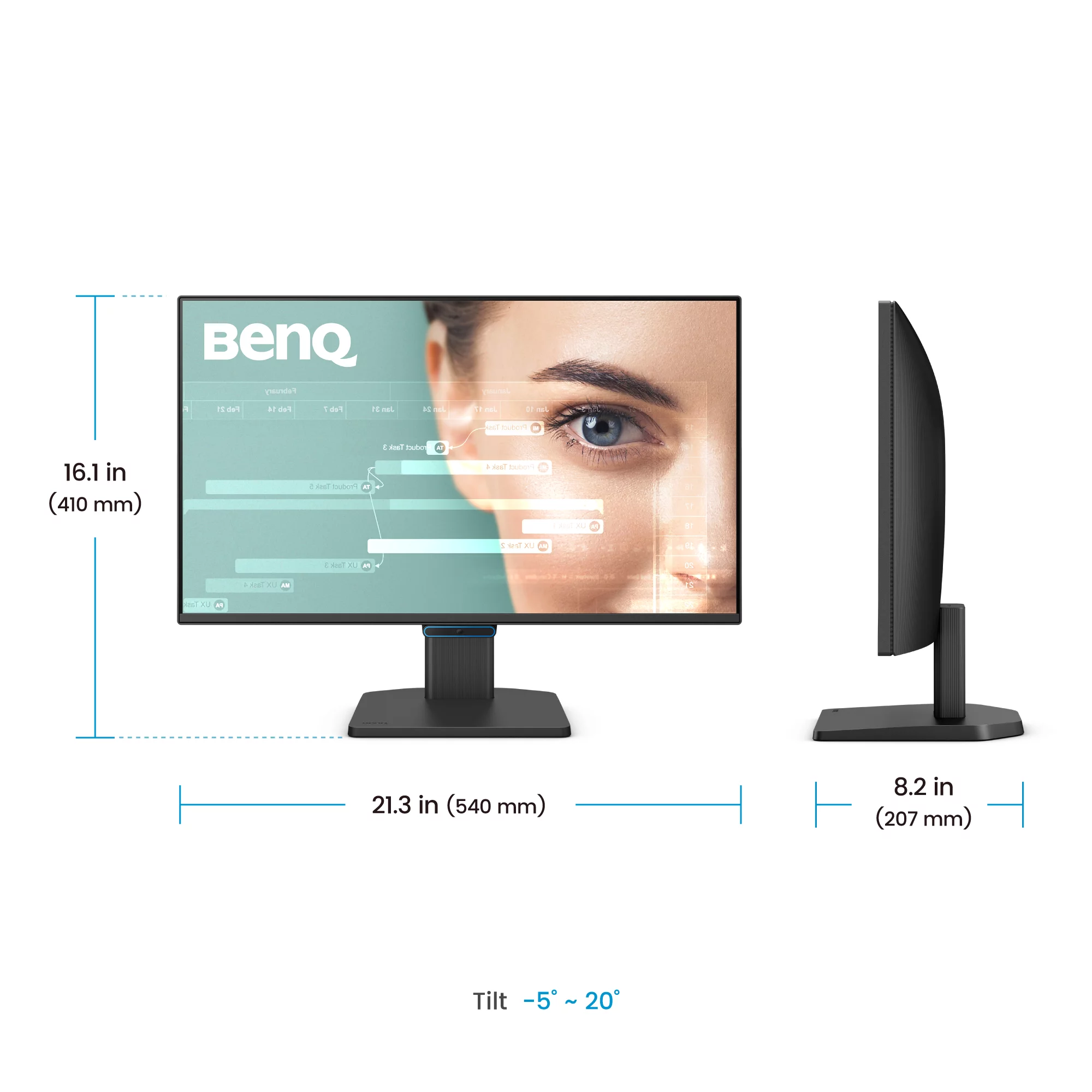 BenQ Monitor GW2490C LCDDisplay 60,45 cm 23,8