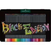 FABER-CASTELL Black Edition Buntstifte farbsortiert, 36 St. FABER-CASTELL Black Edition Buntstifte farbsortiert, 36 St.