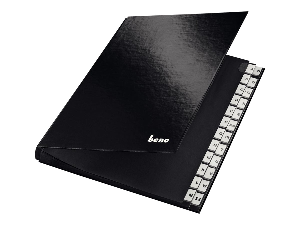 bene Pultordner A-Z schwarz bene Pultordner A-Z schwarz