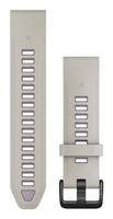 Ersatzarmband QuickFit 20mm Silikon Nebelgrau/Lavendel