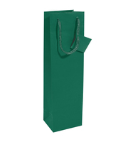 5 SIGEL Flaschenbeutel gruen 10,0 x 35,0 cm