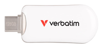 Verbatim Plectra USB-C Flash Drive 128GB weiss Verbatim Plectra USB-C Flash Drive 128GB weiss