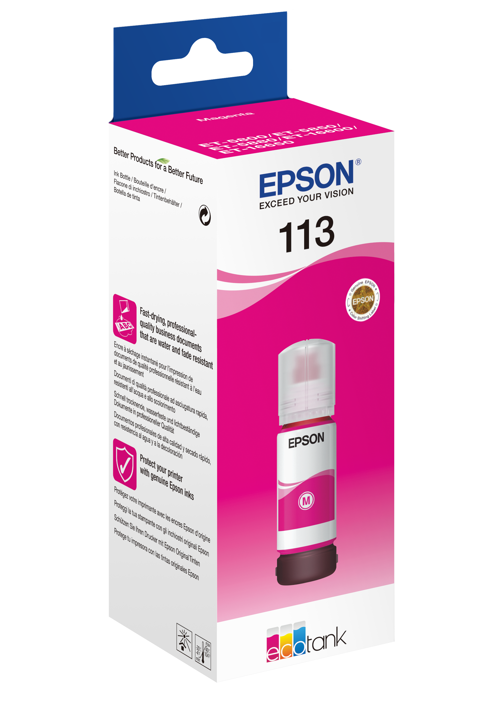 C13T06B340 EPSON ET113 EcoTank Tinte