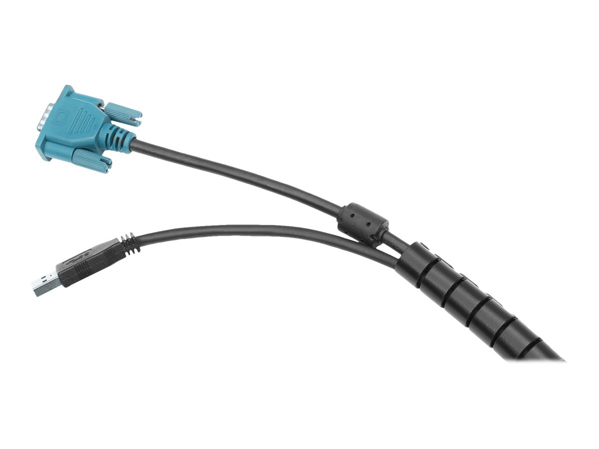 Digitus Flexibler Kabelspiralschlauch mit Einzugshilfe 5 m