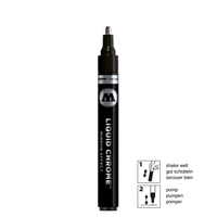 MOLOTOW LIQUID CHROMEâ„¢ Acrylstift chrom 4,0 mm, 1 St. MOLOTOW LIQUID CHROMEâ„¢ Acrylstift chrom 4,0 mm, 1 St.
