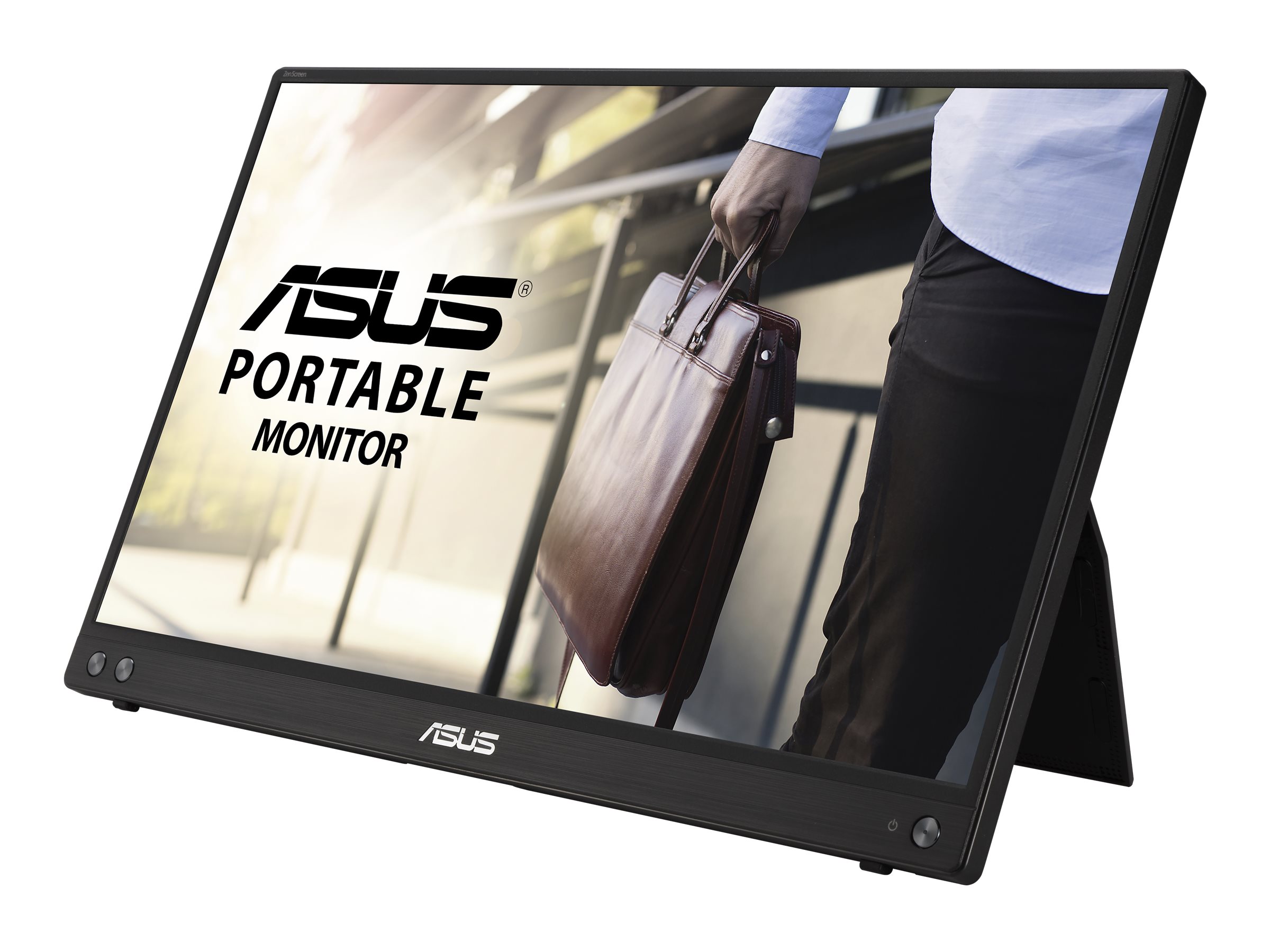 ASUS ZenScreen MB16ACV Portable USB Monitor 39,62cm 15,6Zoll Full HD IPS Hybrid Signal Solution USB Type-C Flicker Free Light Filter