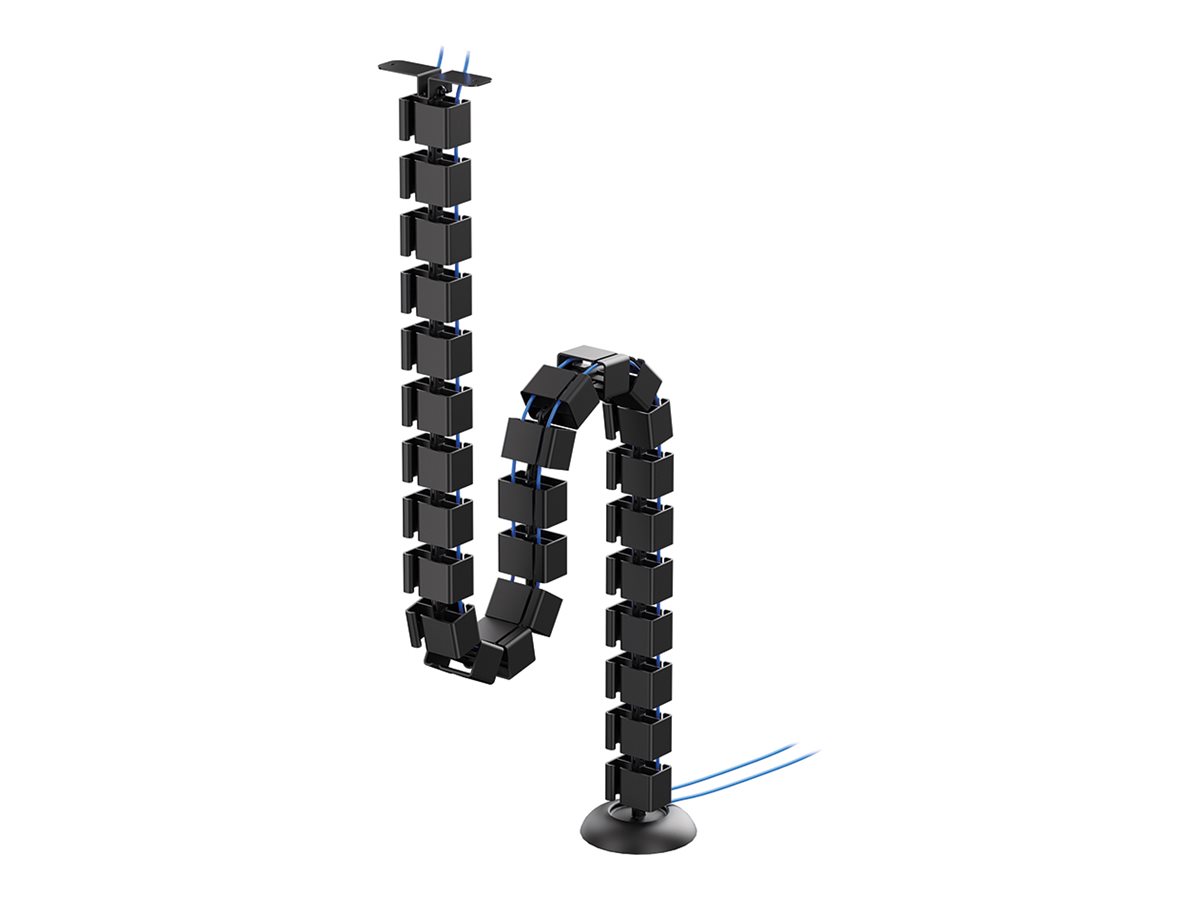NEOMOUNTS Cable Spine Organizer for sitstand desk frames screw mounted black