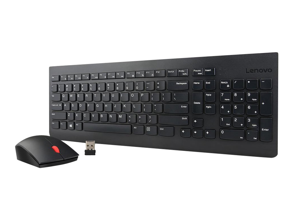 LENOVO Essential Wireless Keyboard and Mouse Combo - German LENOVO Essential Wireless Keyboard and Mouse Combo - German